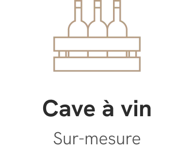 Cave à vin sur-mesure